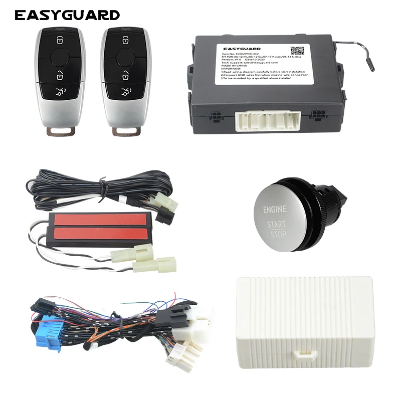 EASYGUARD CAN BUS push start stop fit for 04-11SLK/07-10 CLS/04-06 CLK/09-11Gclass/06-11 ML/06-08 GL/07-17R class