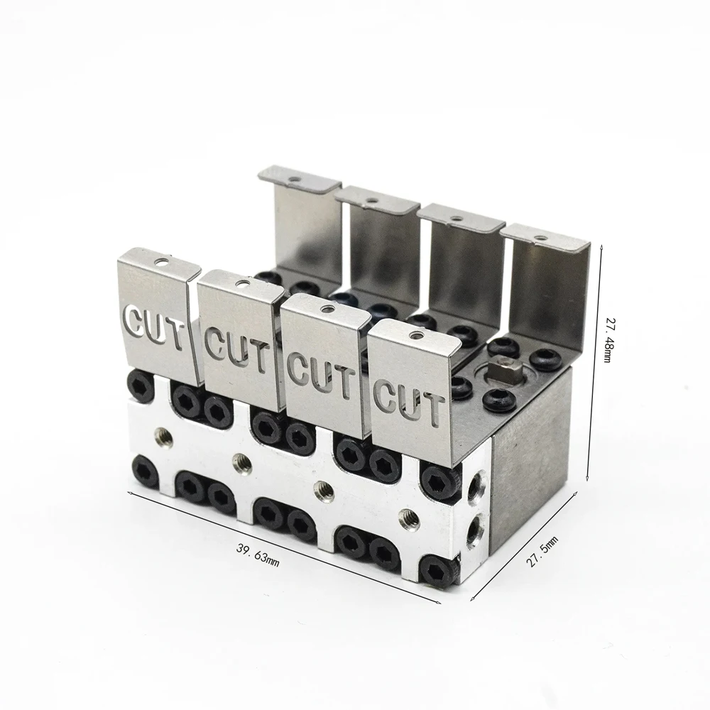 

CUT Model CUT-FA10 4-Way Valve for Modular Special RC Hydraulic Model Directional Valve