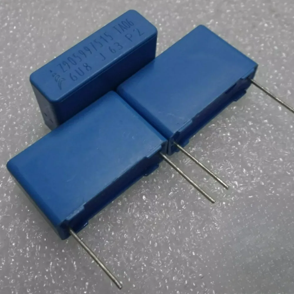 

1PCS EPCOS 6.8uf 63v 6u8 685 J Brand New 22.5mm Film Capacitor (Long Pins / Short Pins)