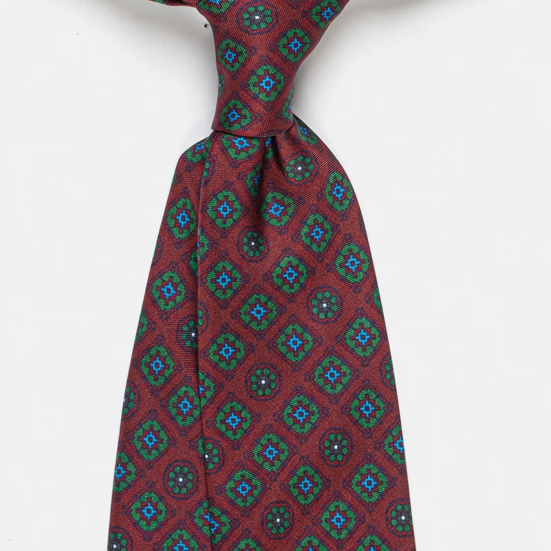 Rote Krawatten, blaue Seidenkrawatten, luxuriöse Krawatten, 100 % Seidenkrawatten, Herren-Hochzeitskrawatten, rote Seidenkrawatten, hochwertige Krawatten, Business-Krawatten – Detail 2