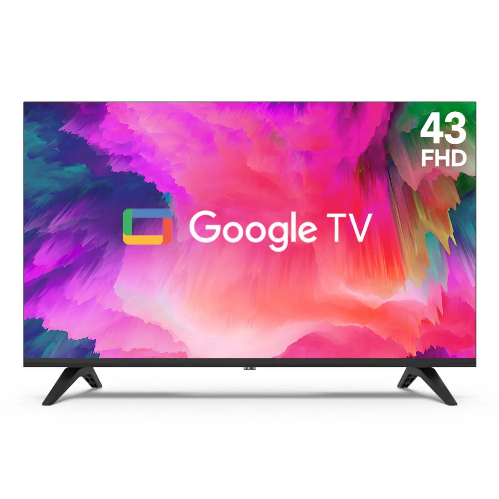 [국내발송] 와사비망고 와글와글플레이 43인치 FHD TV 구글3.0 OS 스마트TV 1등급 FGP432 블랙