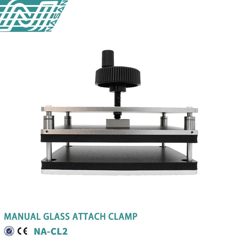 NASAN NA-CL2 Manual Glass Attach Clamp For Mobile Phone Repair LCD Screen Holder Universal Adjustable Clamping Fixture