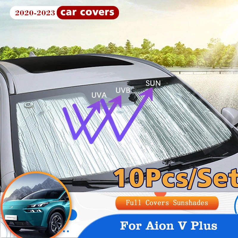 

Козырёк для окон GAC New Energy Aion V Plus 2020 2021 2022, Солнцезащитный козырёк для салона автомобиля
