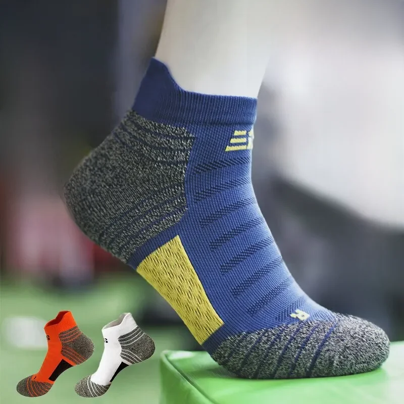 Caractéristiques Chaussettes de sport en fibre de cuivre pour hommes, dépistolet ant, anti-favorable, course à pied, escalade, VTT, cyclisme, basket-ball, été, 2025