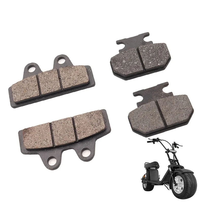 AliExpress Electric Scooter Brake Pad For Citycoco Electric Bike Chinese Halei Scooter Spare Parts Front And Rear Brake Pad Caliper