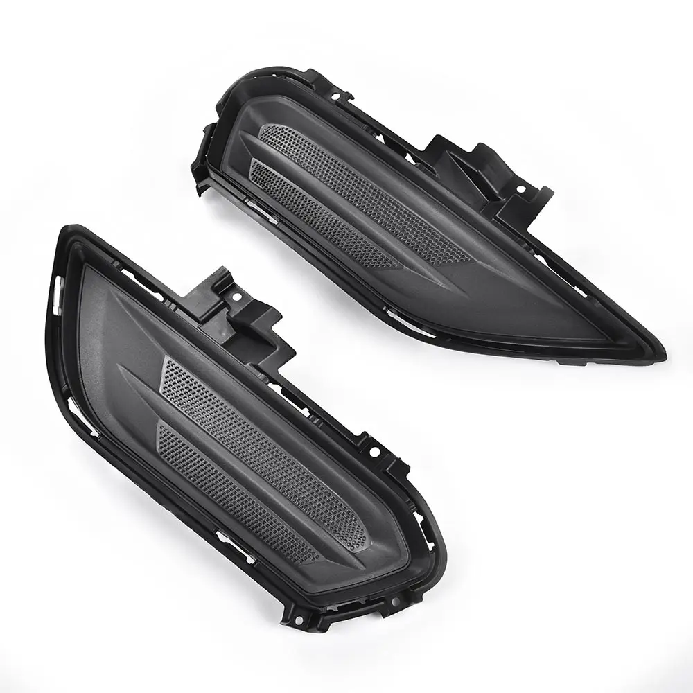 

Fog Light Covers Black Pair Right & Left Fit for Ford Fusion 2013-2016 Fo1039133 Fo1038133