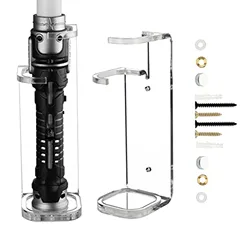 Acrílico Lightsaber Stand Wall Mount, Lightsaber Holder, Rack, adequado para espadas