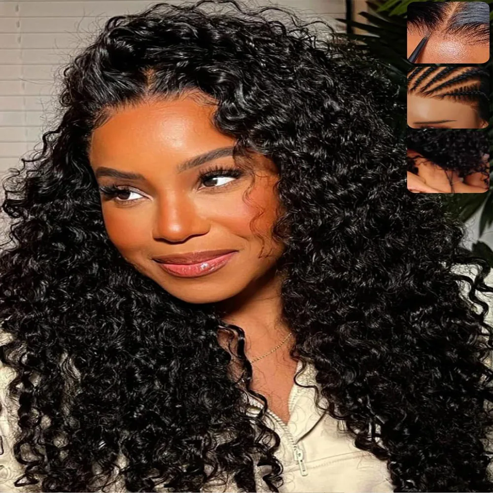 250%Kinky Curly 4C … - image