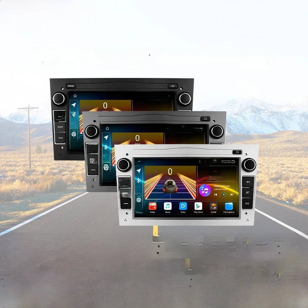 Hizpo 7 "Autoradio Multimedia Für Opel Astra H J 2004 Vectra Vauxhall Antara Zafira Corsa C D Vivaro Meriva Veda CarPlay WIFI BT