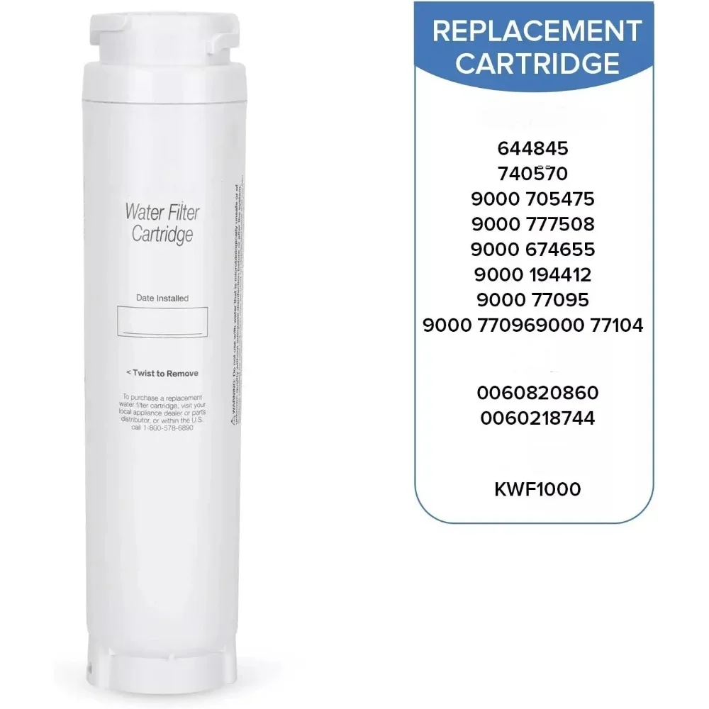 Refrigerator Water Filter Replacement for Bosch Ultra Clarity Compatible 9000194412 9000077104 B26FT70SNS B22CS30SNS 0060820860