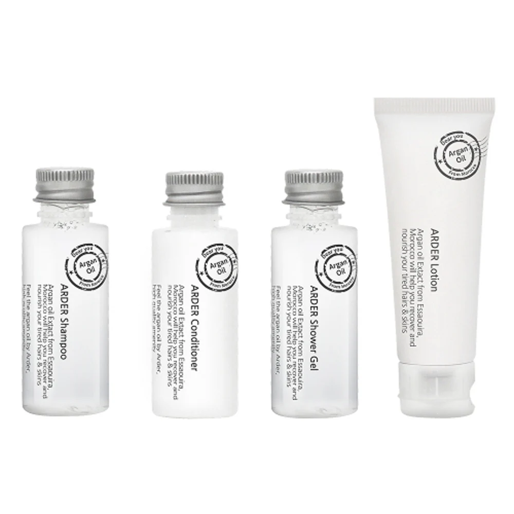 الشامبو ، بلسم ، غسول الجسم ، غسول ، 30 في فندق فاخر