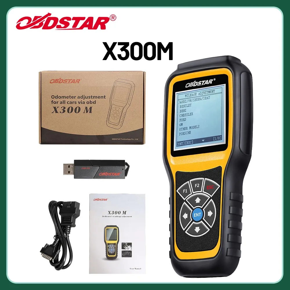 OBDSTAR X300M Special for Cluster Calibration and OBD2 Support for Benz & MQB VAG KM Function