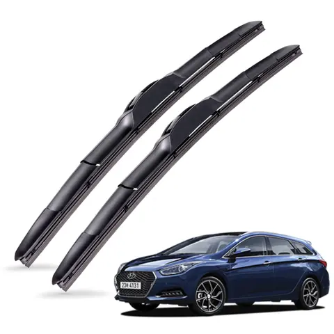 1+1 현대 i40 전차종 메탈 하이브리드 와이퍼 블레이드 윈도우 브러쉬