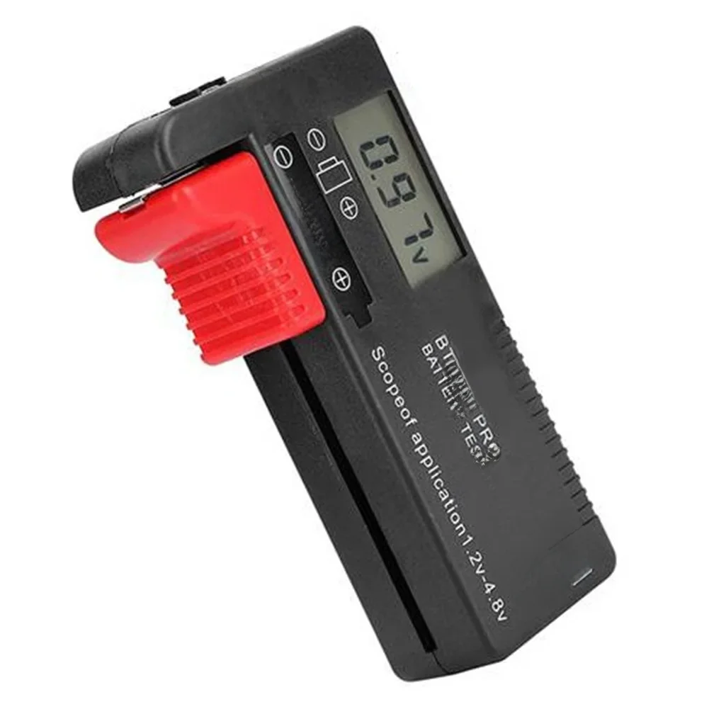 BT-168 PRO Battery Capacity Tester Digital Battery Checker Plastic Portable Cell Tester for AA 1.5V 9V