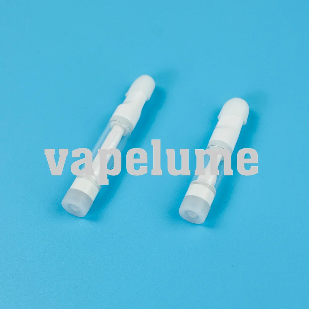 Empty 510 Thread Cart No Thick Oil Cartridge Disposable Vape 1ml 0.8ml Cermaic Glass Tank Custom Logo Rechargeable Battery Volts view 2
