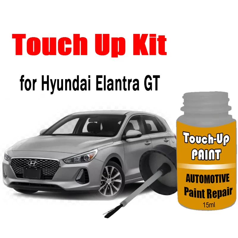 

Автомобильный набор краски для ретуши (с кистью) для Hyundai Elantra GT, средство для удаления царапин, аксессуары для ухода за краской автомобиля