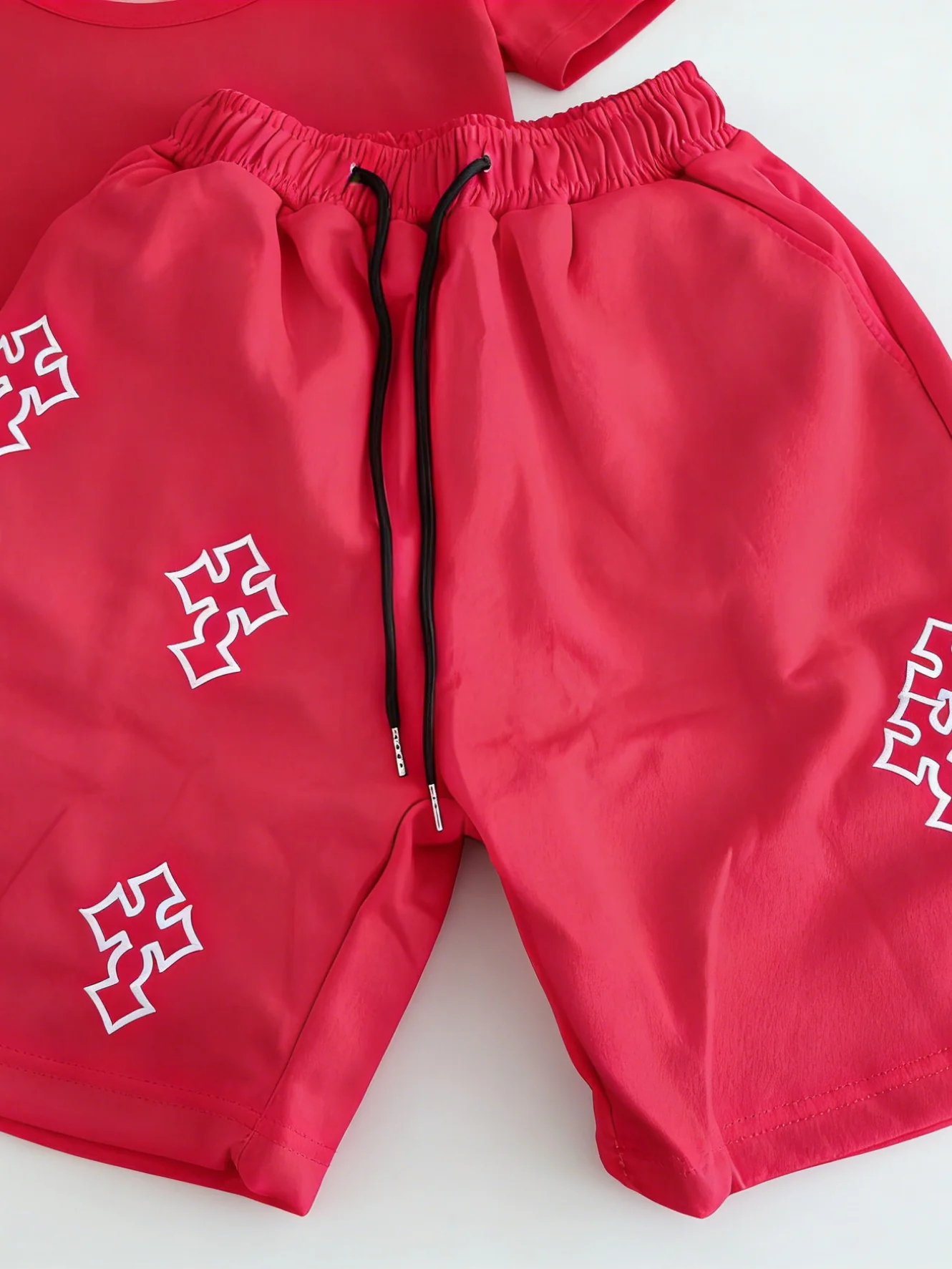 

High-quality printed beach shorts, latest design, casual elastic waist work shorts, outdoor men's beach shorts