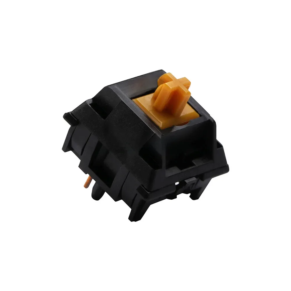 Przełącznik Gazzew Boba BLACK U4T V2 Thocky, 5 pinów, do klawiatur mechanicznych MX. — zdjęcie produktu 6