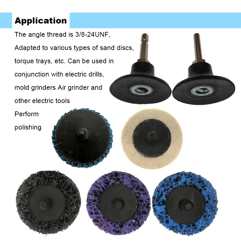 2 Inch Disc Pad Holder with 1/4\