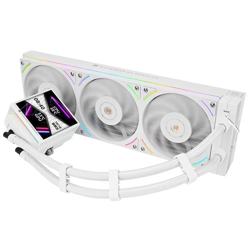 Thermalright HYPER VISION 360 UB ARGB Integrated water cooling radiator/3.95-inch magnetic LCD display/integrated fan/480*480VGA
