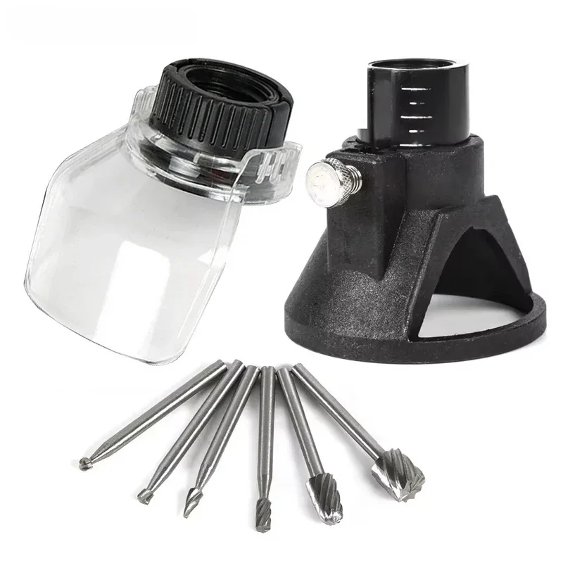 Protective Cover New Shield Rotary Tool Attachment Accessories Wood Milling Burrs Cutter Dremel Locator Power Tool Accessory