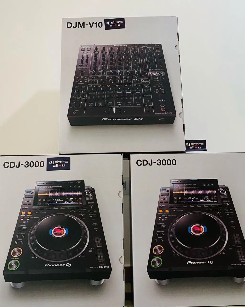 على الخصم خلاط مشغل أقراص مضغوطة CDJ 3000 DJM-V10 شحن مجاني 1