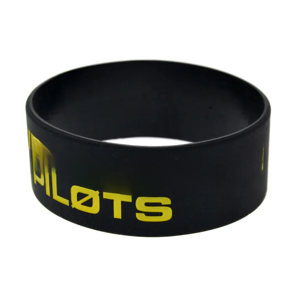 Bracelet en Silicone de mode 1 pouce, Bracelets de sport pour hommes et femmes, bijoux, vente en gros, offre spéciale