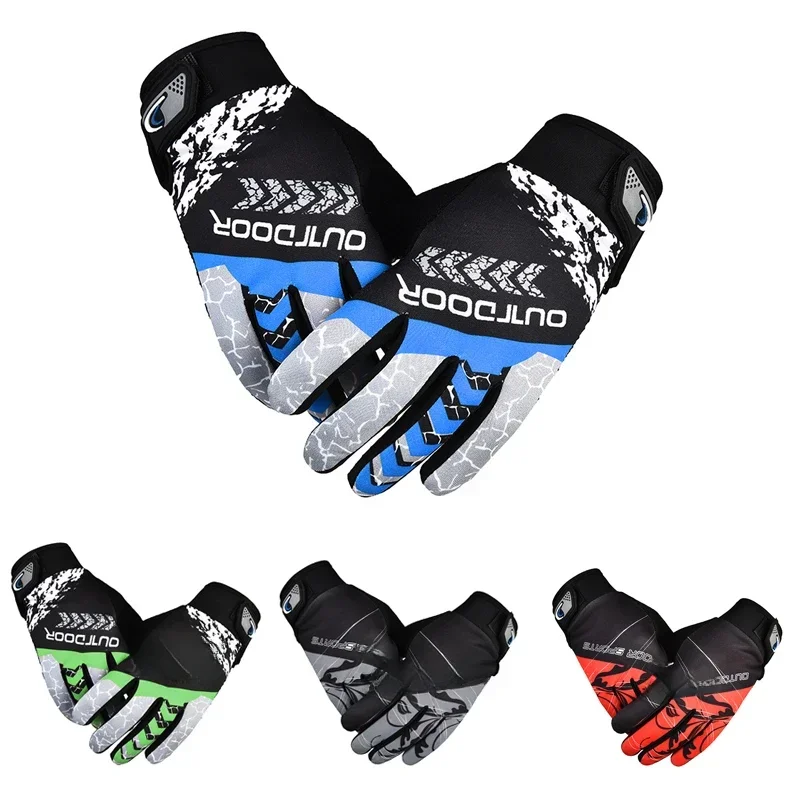 AliExpress Cycling Motorbike Gloves Men Breathable Non-slip Guantes Moto Bicycle Women Touch Screen Alpine