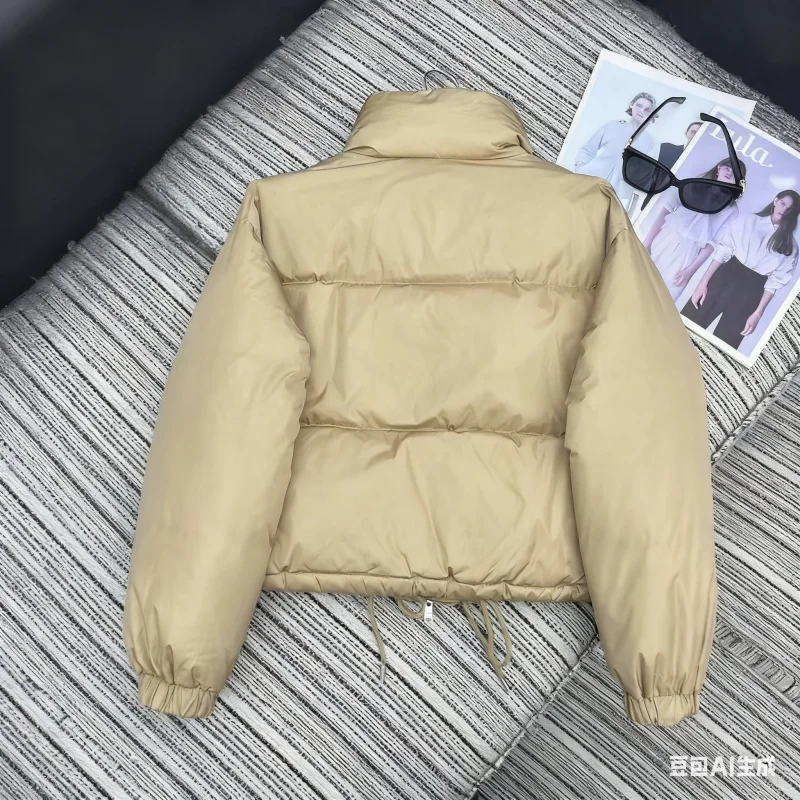 

2025 high-quality autumn and winter women's large pocket cotton jacket HL102