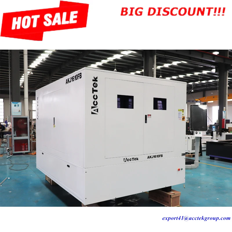 

Full Enclosed High Quality Metal Fiber Laser Cutting Machine For Metal Steel 2KW 3KW 1390 1610 1325