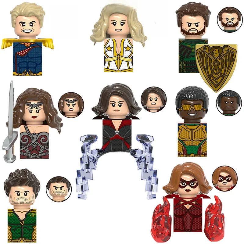 L'homelander Starlight soldat garçons comtesse pourpre Stormfront un Train reine Maeve modèle profond blocs MOC briques ensemble X0337