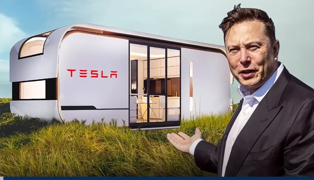 Tesla Moving house Tiny house capsule room Easy House Easy Housing Easy Building