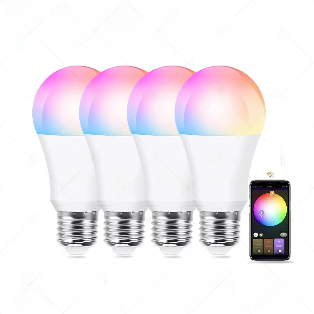 15W 18W E27 Zigbee Smart Light Bulbs RGB E27 Led Bulb AC100-240V Smart Home Zigbee Lamp Works With Alexa Google Home Smartthings — zdjęcie 2