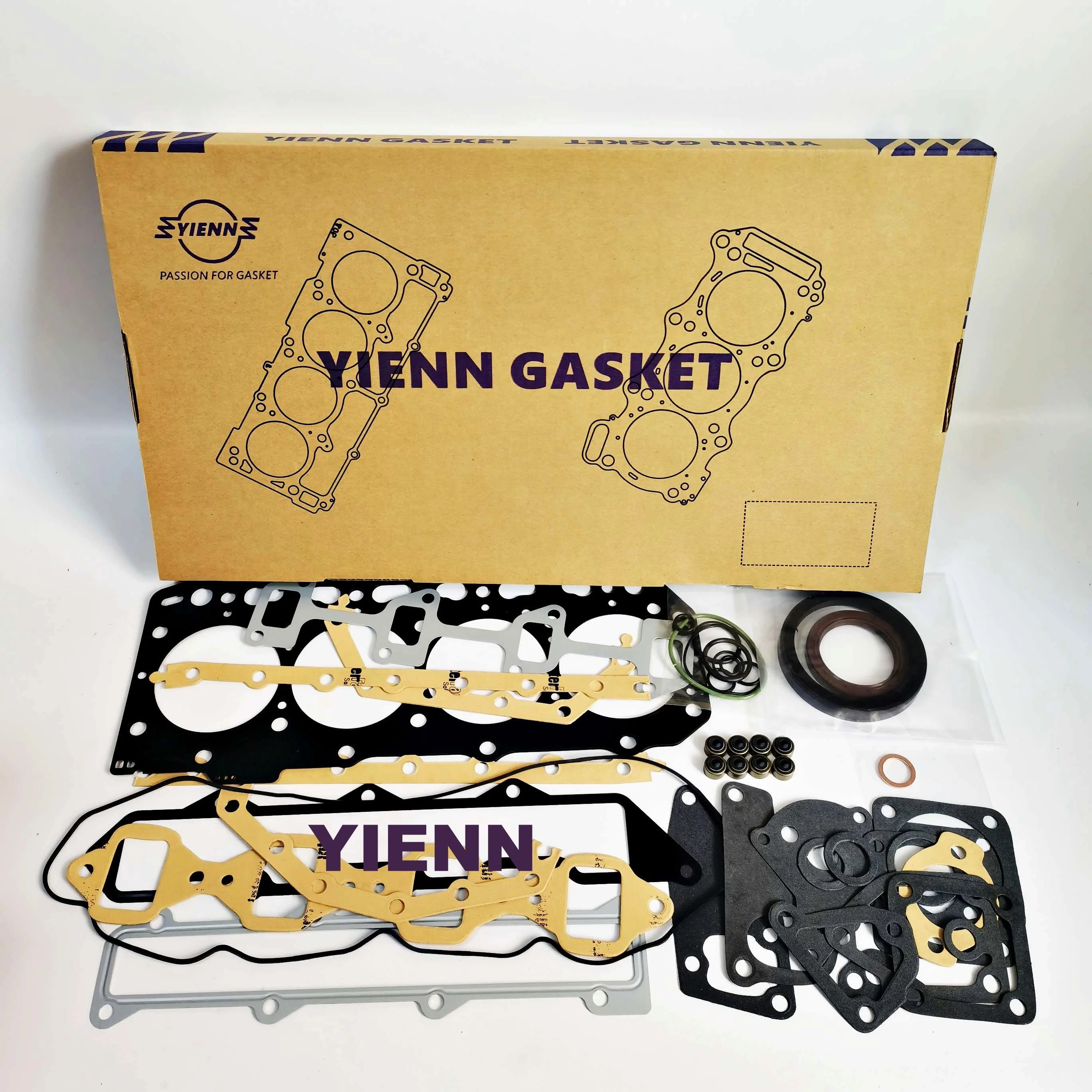 V2003 V2003TMDI Engine Full Gasket Kit Or Head Gasket For Kubota Engine Spare Parts Fit Bobcat Excavator 341C