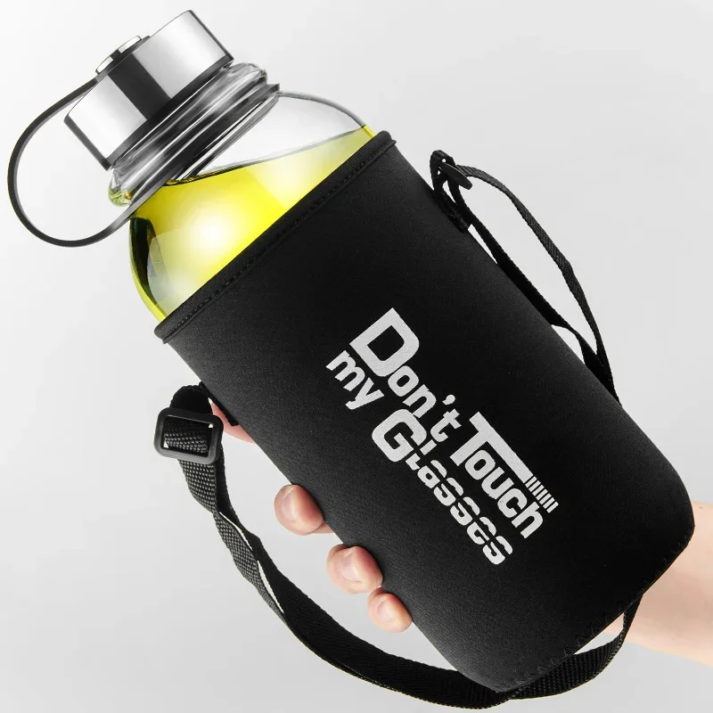 AliExpress GIANXI Large Capacity Glass Water Bottles Portable Leakproof Cup Outdoor Sports Camping Picnic Bicycle Cycling Tour Drink Bottle