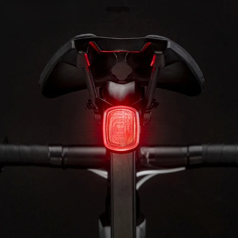 AliExpress ROCKBROS Bike Taillight Waterproof Riding Rear Light Led USB Chargeable Mountain Bike Cycling Light Tail-lamp Bicycle Light Lamp