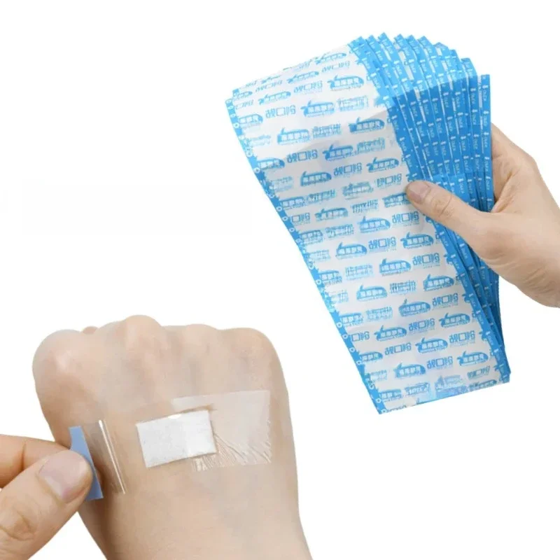 120 pçs/set transparente band aid à prova dwaterproof água curativo gesso remendo da pele ataduras