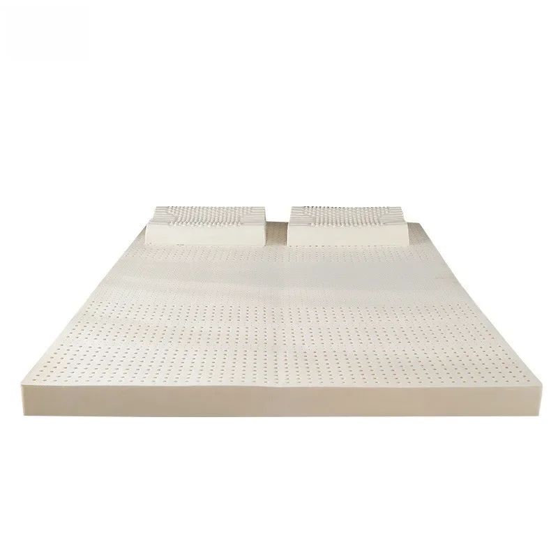 Uvr Hoge Kwaliteit 100% Natuurlijke Latex Tatami Matras Trage Rebound Hotel Speciale Enkel Dubbel Matras Met Witte Binnenhoes - afbeelding 2