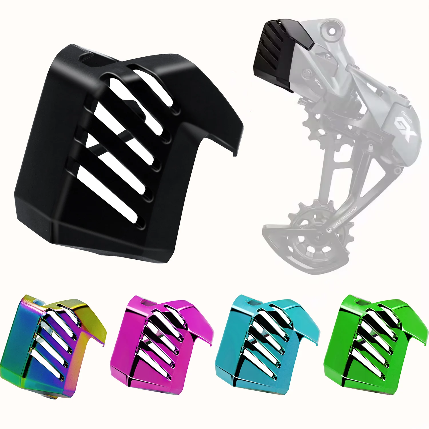 2PCS Batteries Cove…