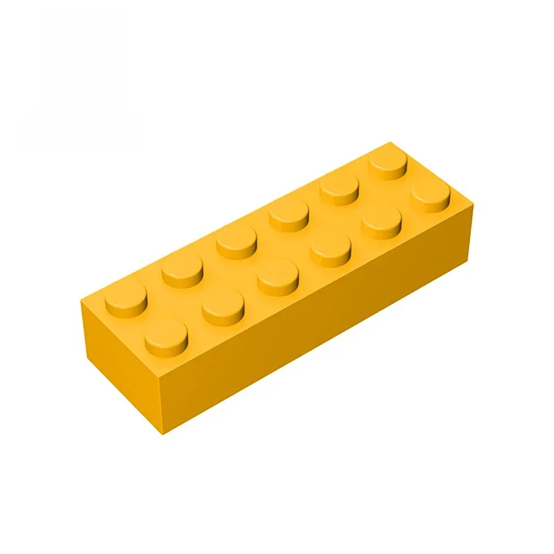 Gobrick – blocs de construction à assembler, 10 pièces de briques MOC 2x6 compatibles avec 44237 et 2456 pièces de jouets pour enfants, Technica