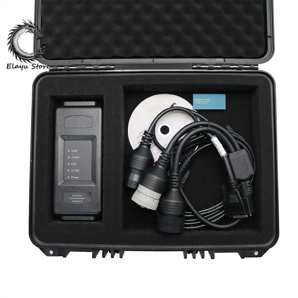 

478-0235 538-5051 ET4 Communication Diagnostic scanner Service Tools for Caterpillar CAT Truck adapter Diagnosis interface