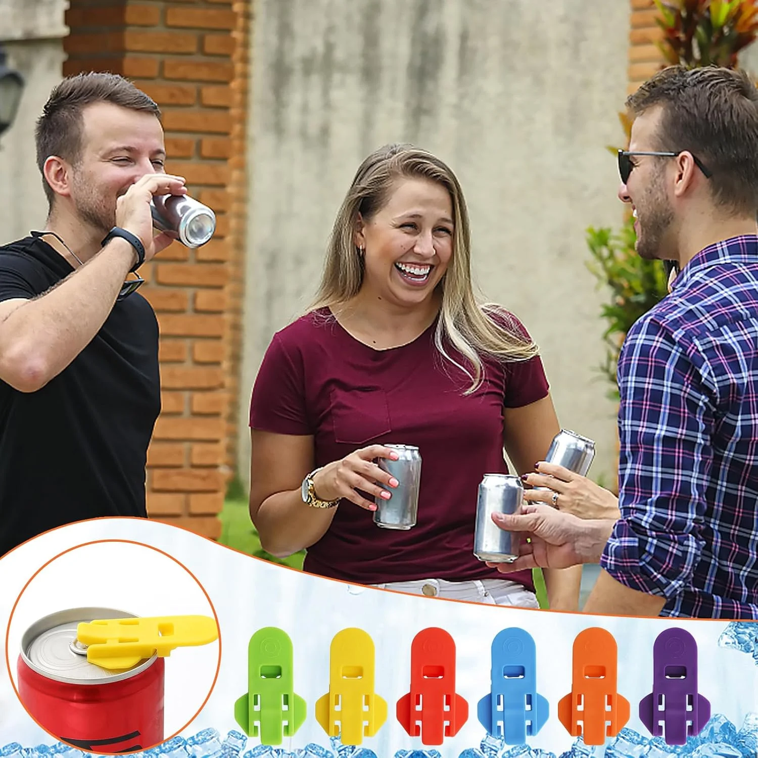 فتاحة زجاجات بسيطة ومحمولة، قابلة لإعادة الاستخدام، سهلة فتح العلب دون إيذاء اليدين، فتاحة زجاجات المشروبات، أدوات المطبخ، كامبي