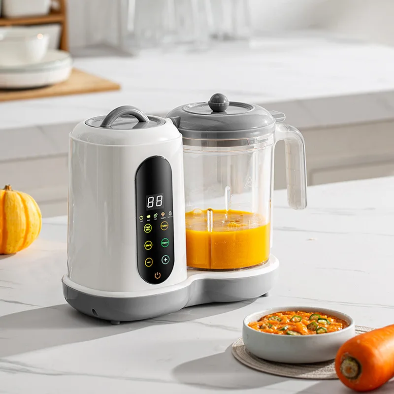 Procesador de Alimentos Multifuncional para Bebés, Molino de Alimentos para Niños, Máquina para Cocinar al Vapor y Triturar