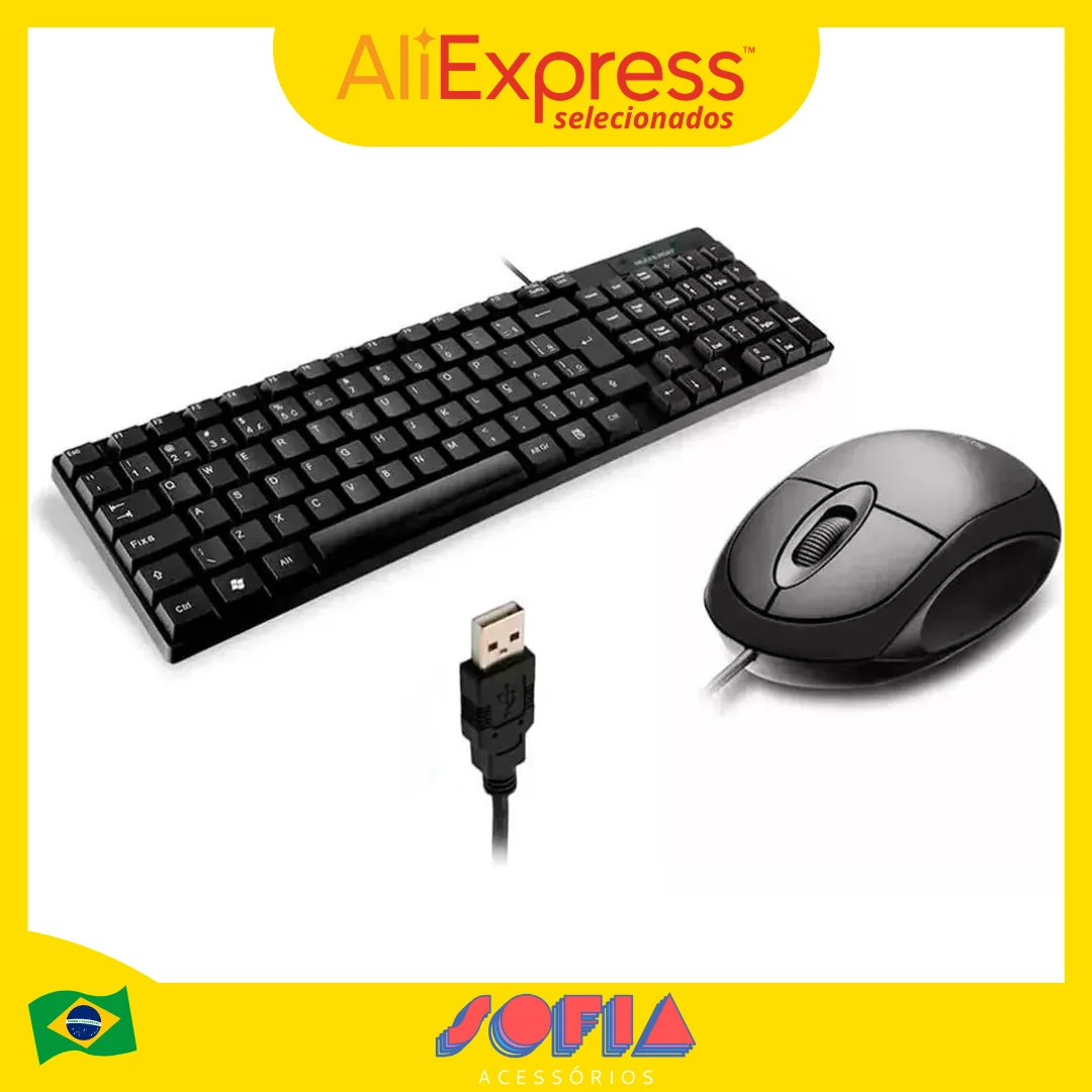 Office Mouse Kit and Keyboard LEY-Multi-Language 214 High Quality Excellent Flexibility Ideal for Office and Daily Use