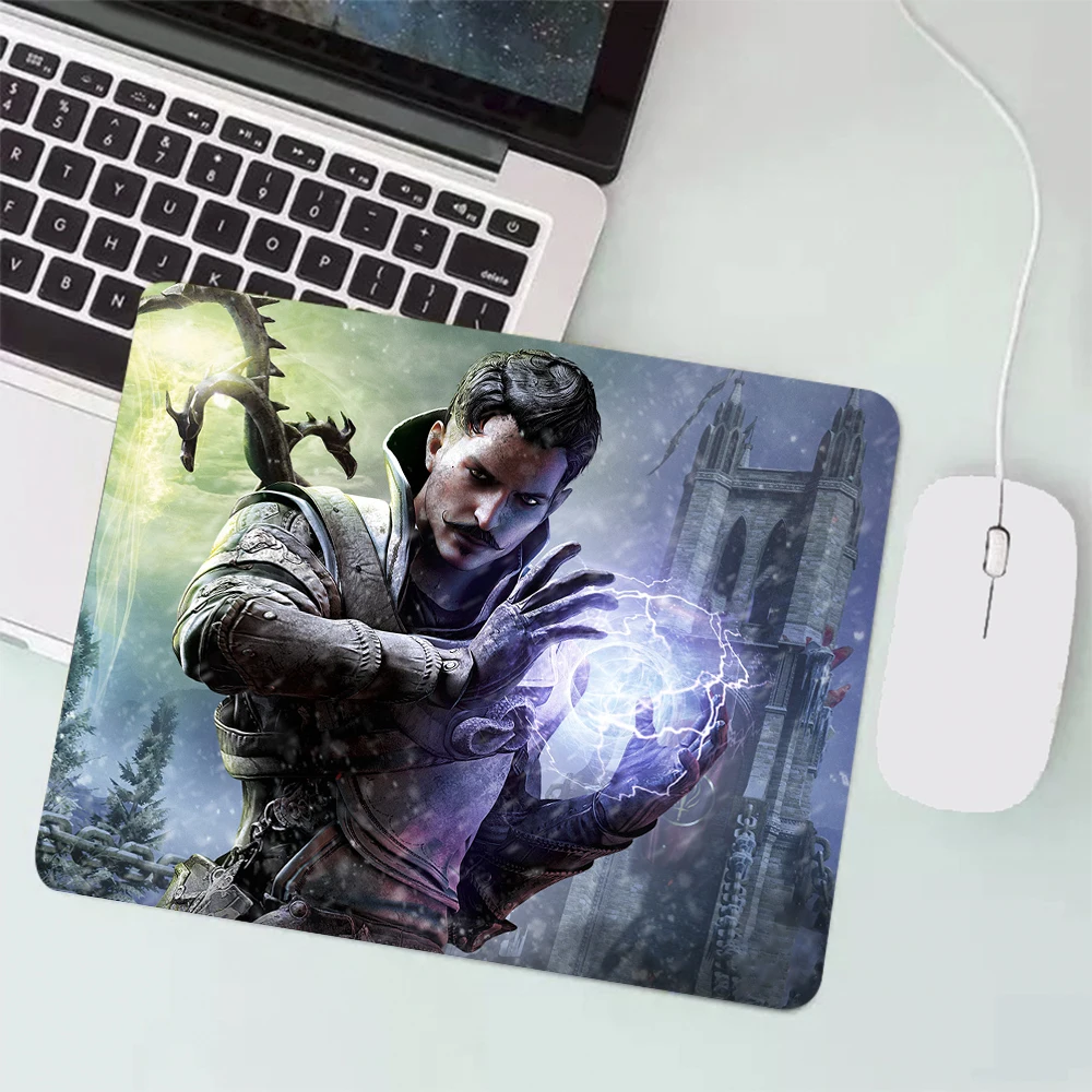 Dragon Age Small Gaming Mouse Pad PC Gamer Keyboard Mousepad Computer Office Mouse Mat Laptop Carpet Anime Mause pad Desk Mat