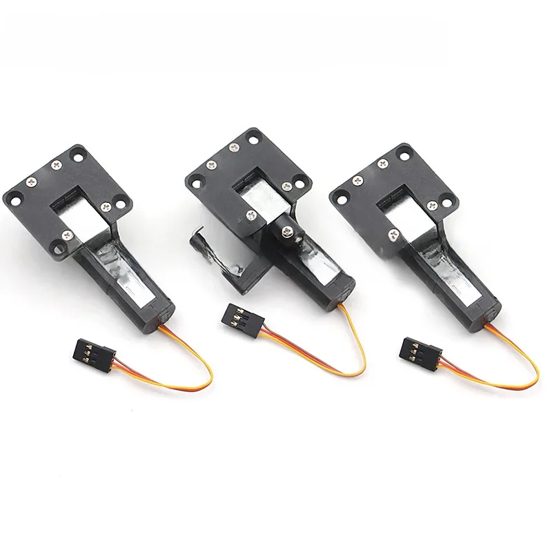 Sparkhobby – train d'atterrissage électrique rétractable sans servomoteur, 3.5KG, 40g, avec direction avec prise JR, pour avion RC à voilure fixe, pièces de bricolage