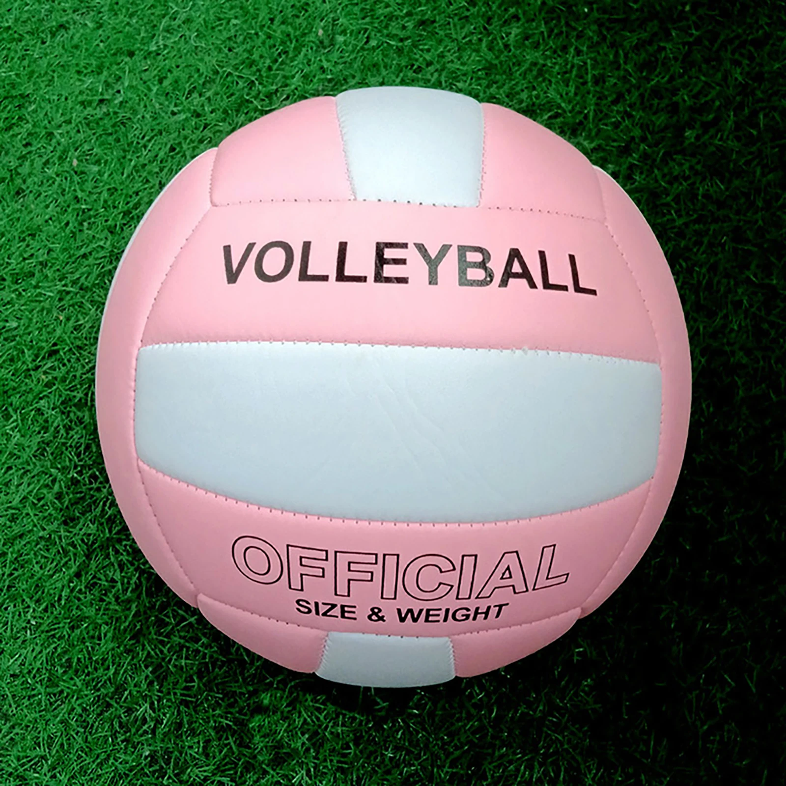 PVC bola resistente ao desgaste para voleibol, à prova de explosão, jogo de treinamento, alta Bouncy, costura máquina, tamanho padrão 5