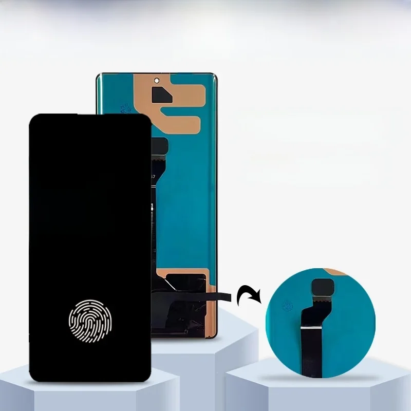 6.67'' AMOLED Nowy Wyświetlacz LCD z Ekranem Dotykowym i Digitizerem z Czytnikiem Linii Papilarnych do Huawei Honor 70 Honor70 FNE-AN00 FNE-NX9 — zdjęcie produktu 7