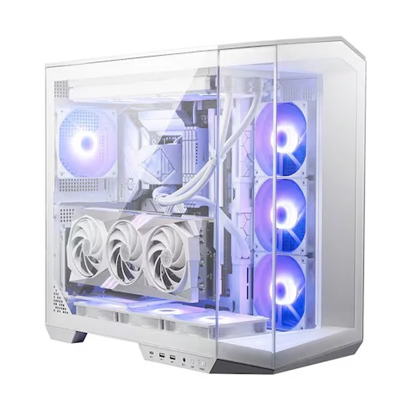 MSI MAG PANO 100R PC Case ، Project Zero ، أبيض
