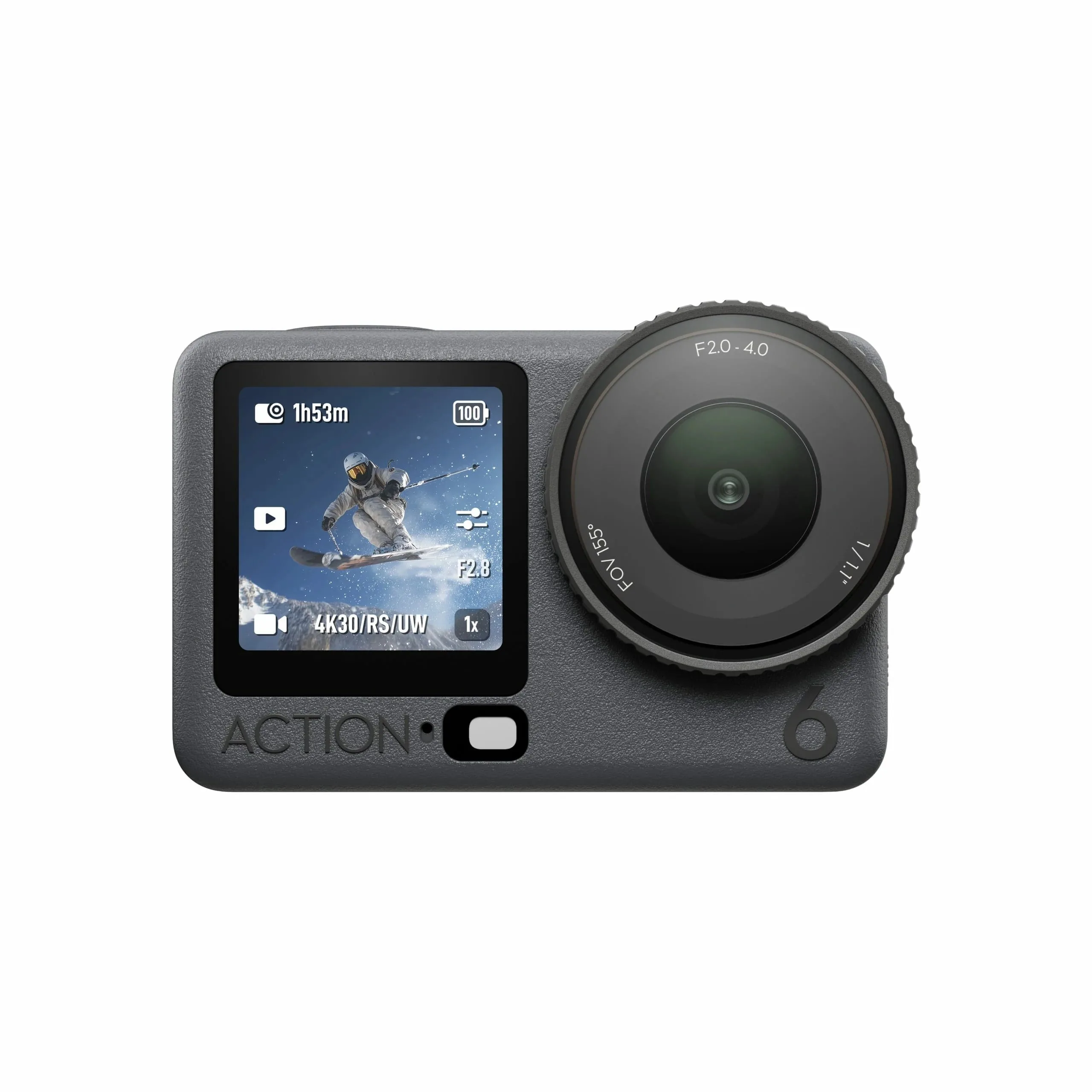 DJI Osmo Action 6 Adventure Combo, 8K Waterproof Action Camera with 1/1.1